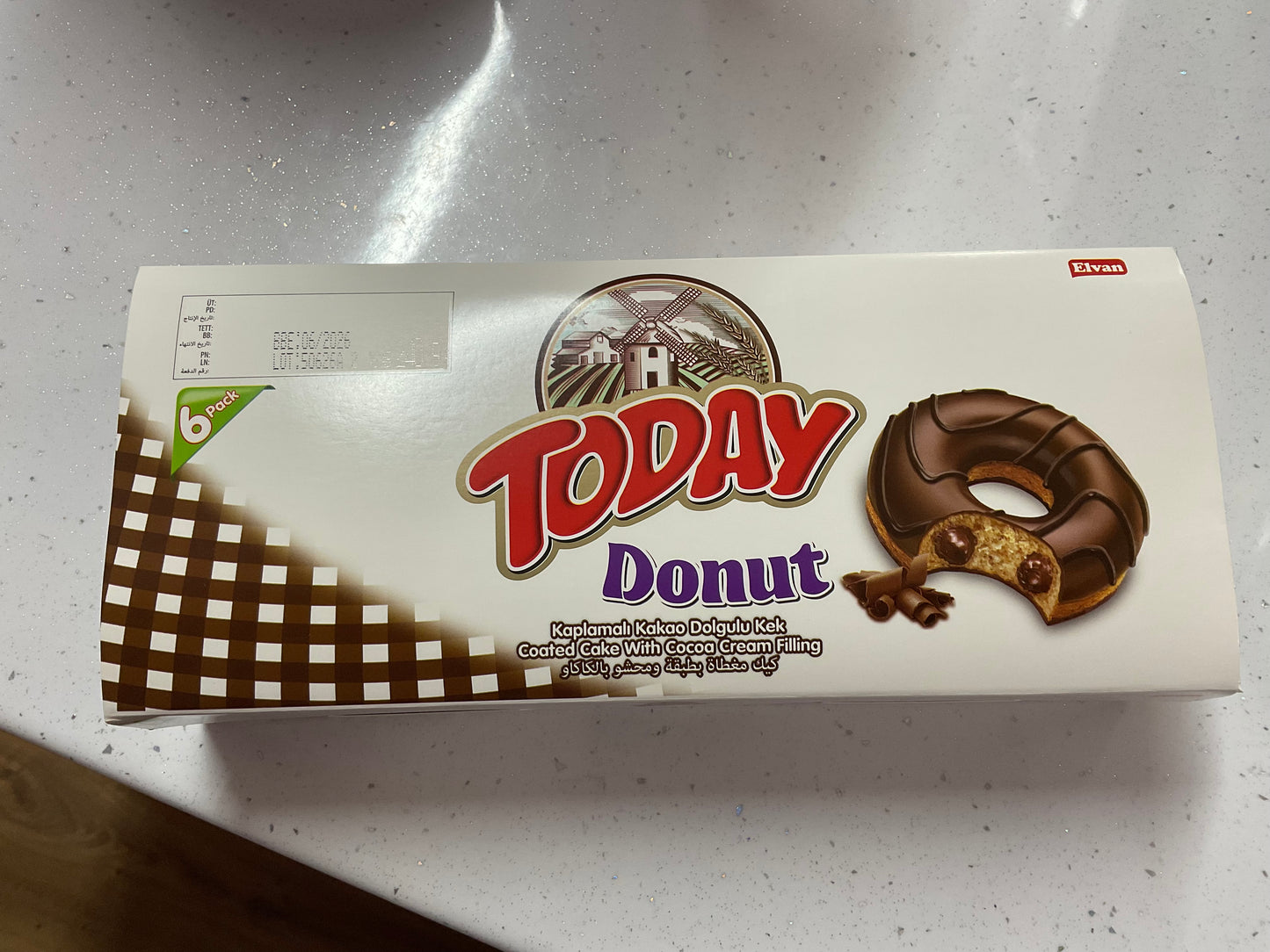 Today donuts box