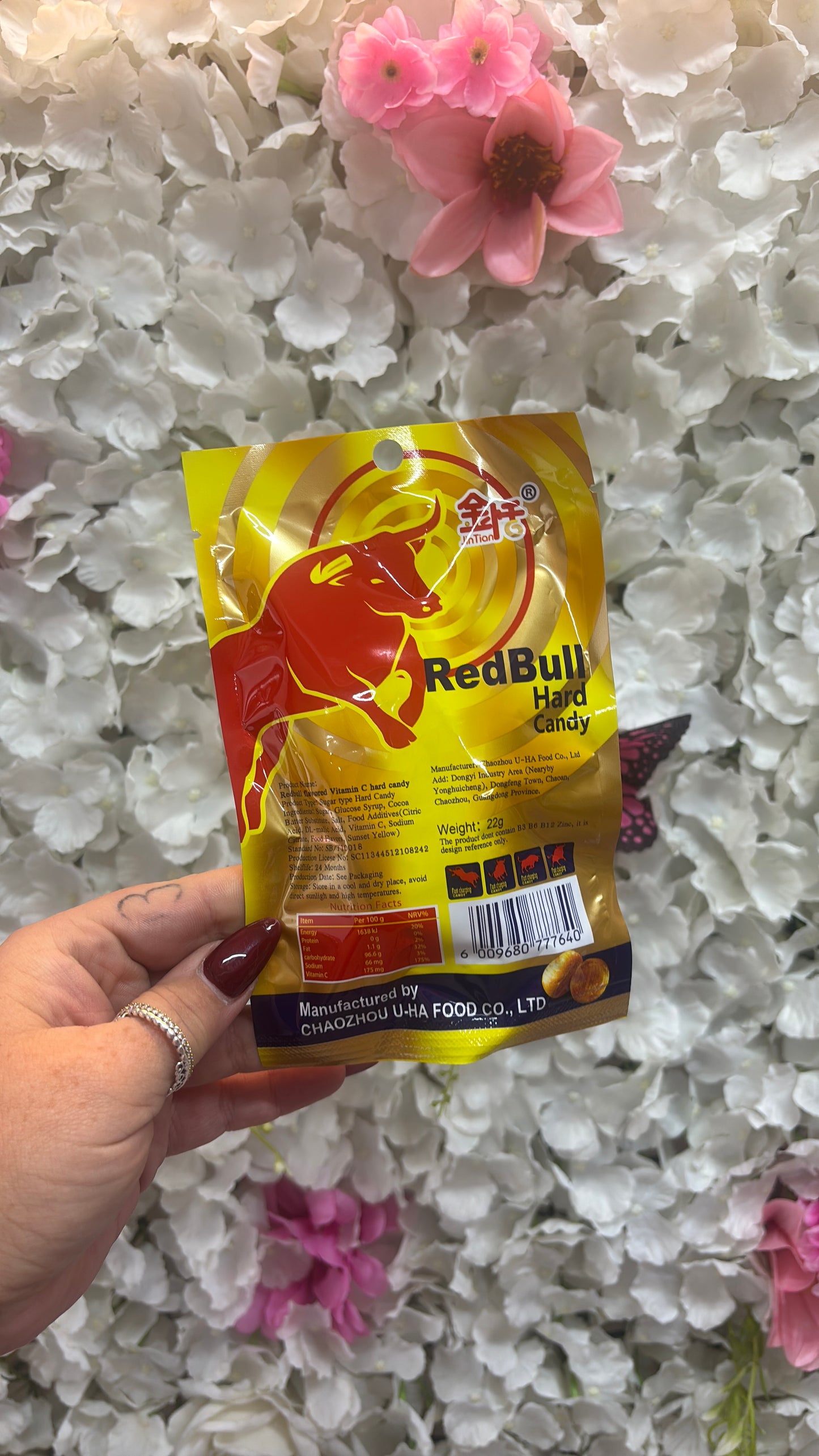 Red bull candy 7pieces