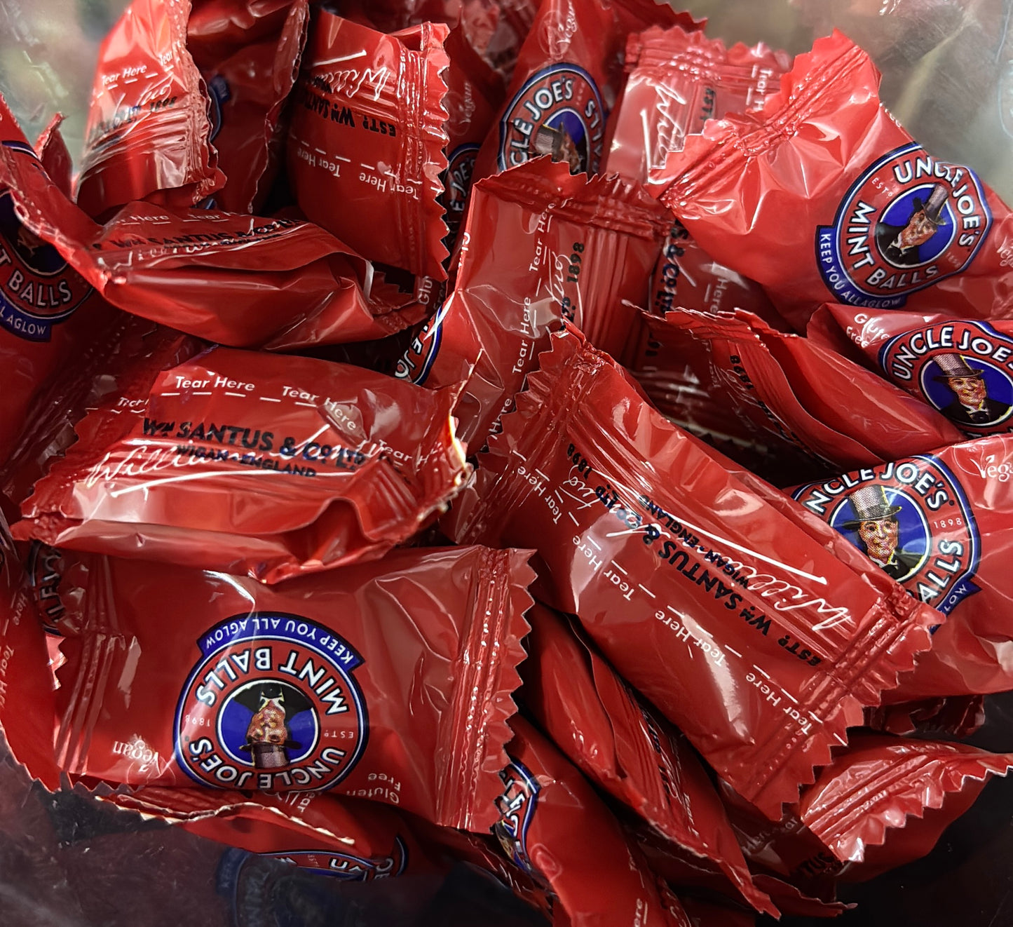 Uncle Joe mint balls 100g