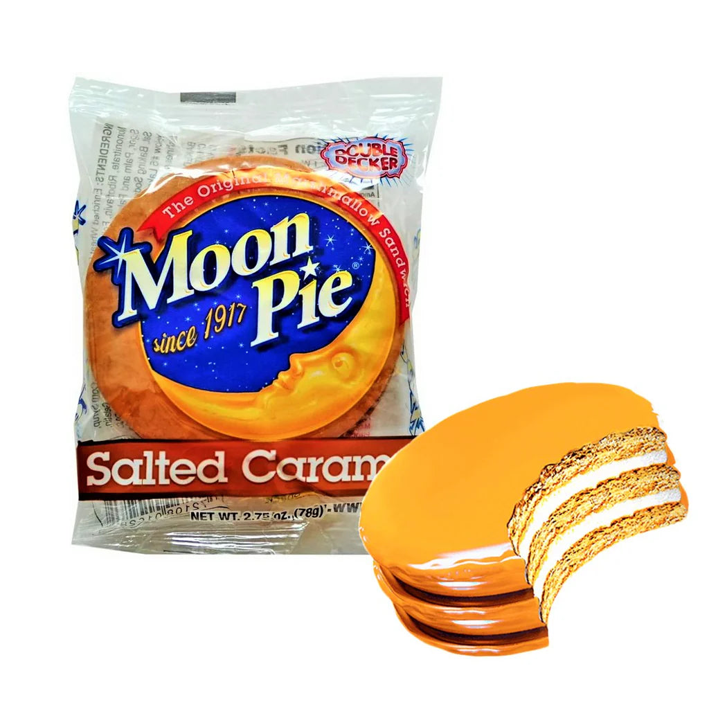 Salted Caramel Moon Pie