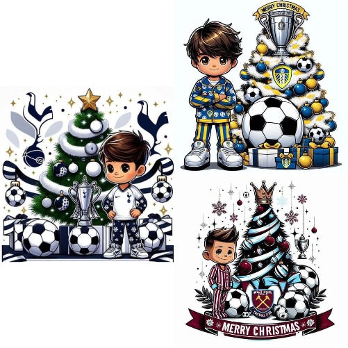 Football theme Christmas sweet box