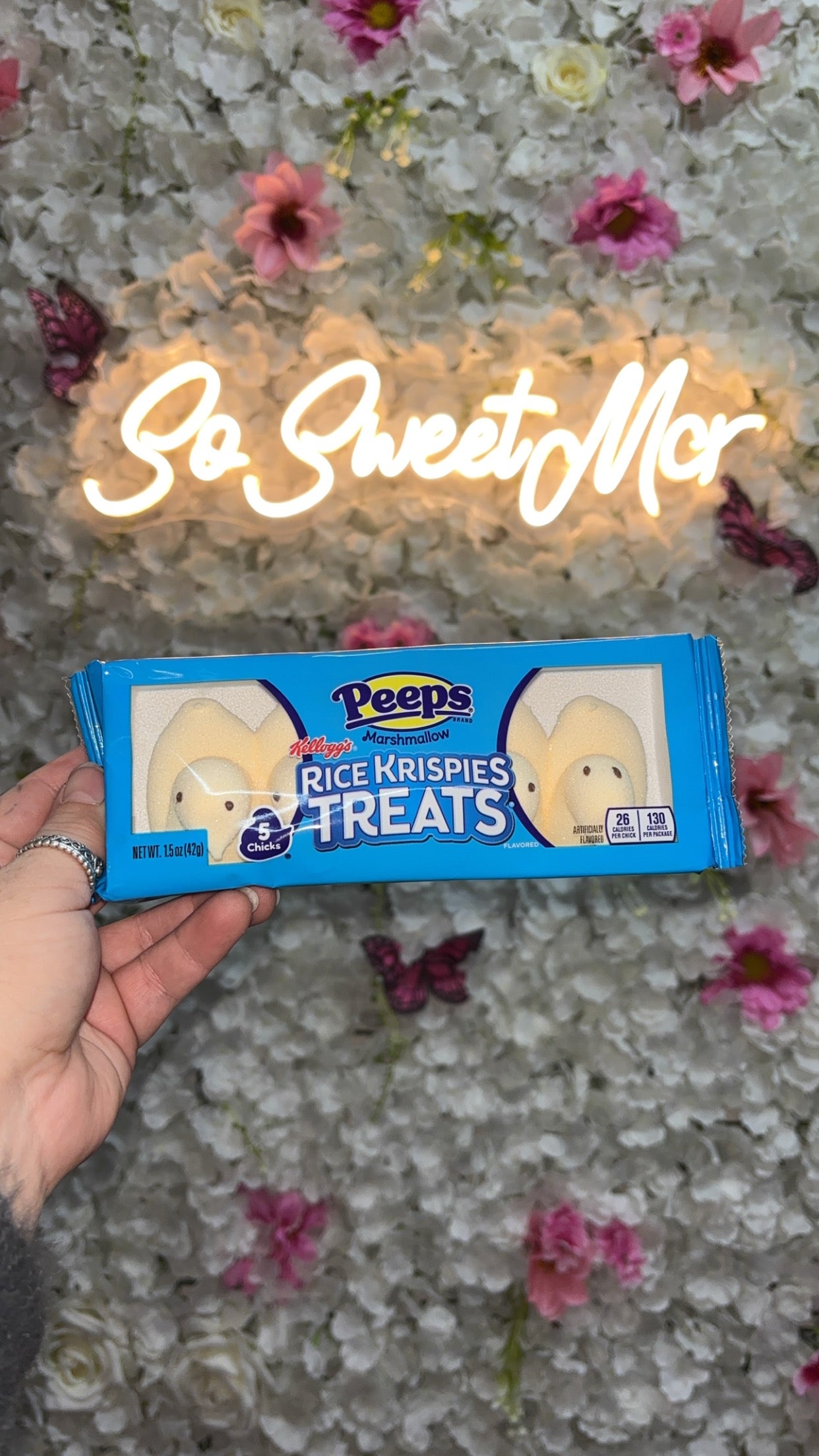Peeps Rice Krispies treats