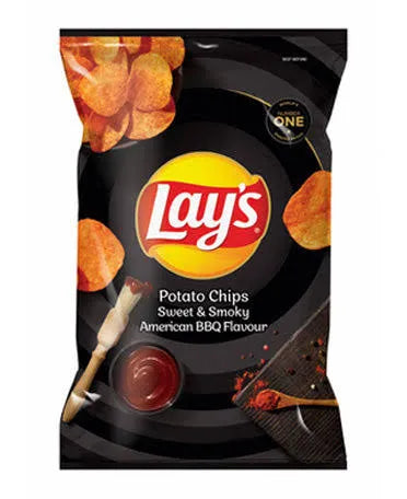 Sweet and Smokey American bbq lays