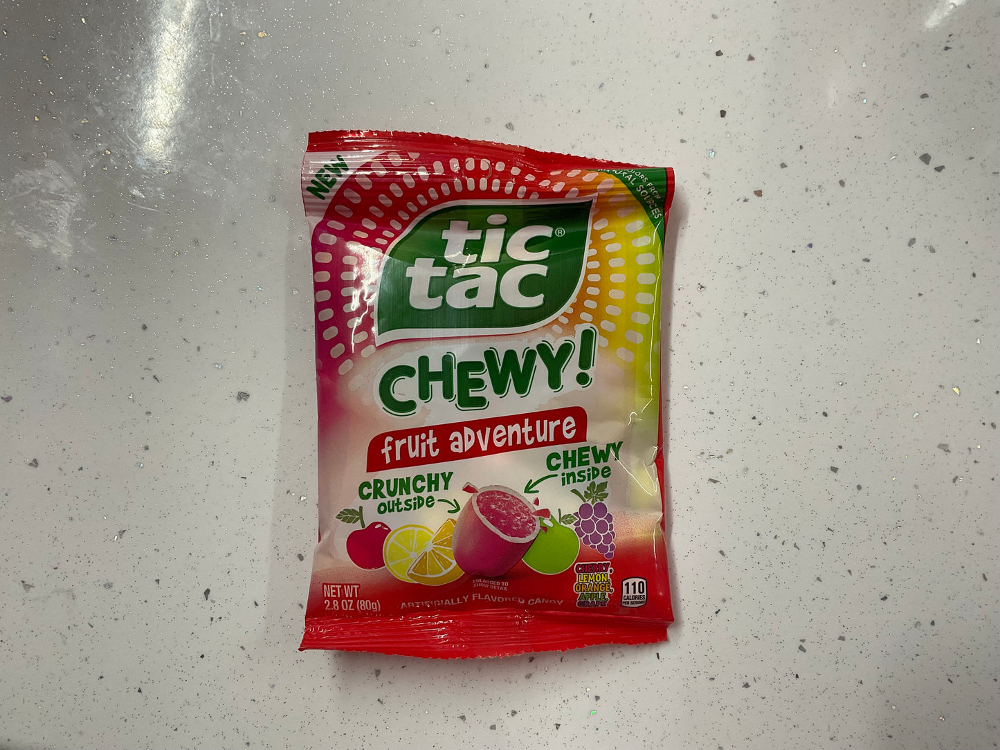 Tic tac fruity chewy adventure
