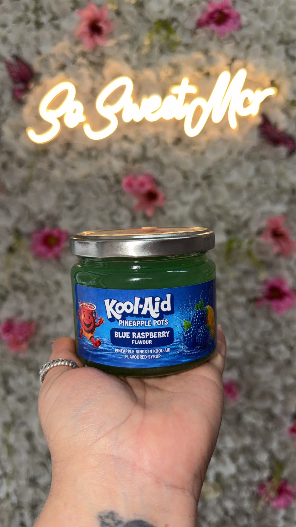 Kool aid pineapple pots blue raspberry