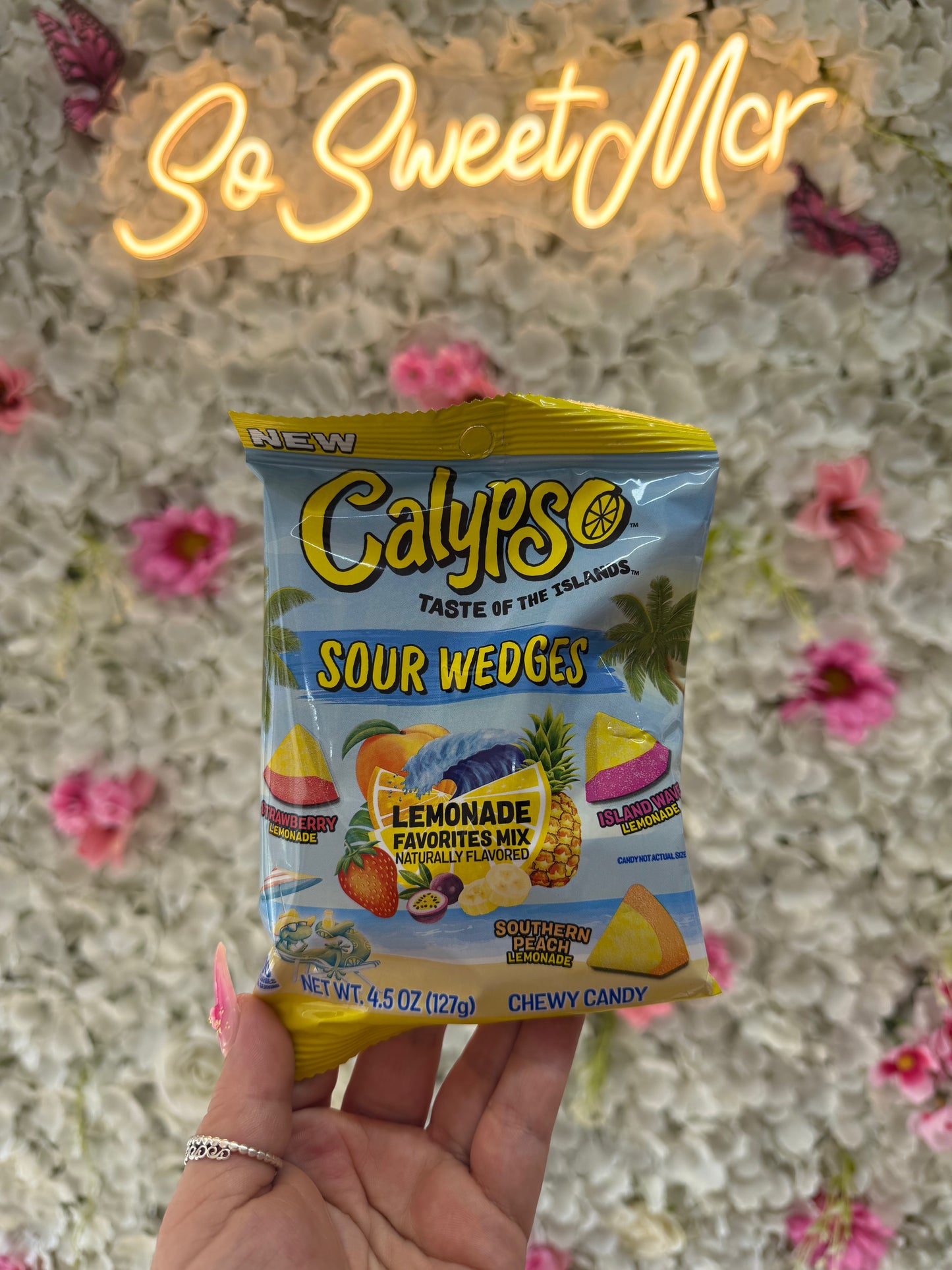 Calypso sour wedges lemonade