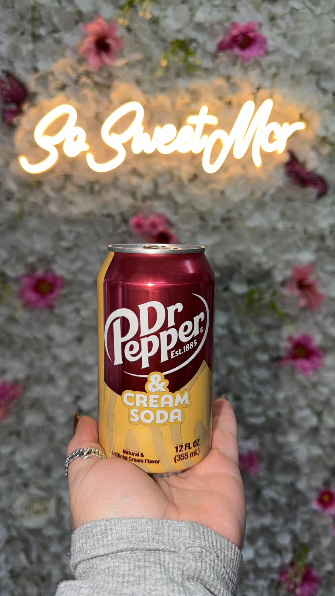 Dr Pepper & Cream Soda (355ml)