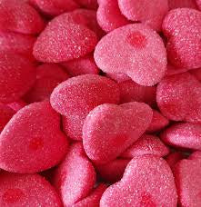 Shiny Red Hearts 100g