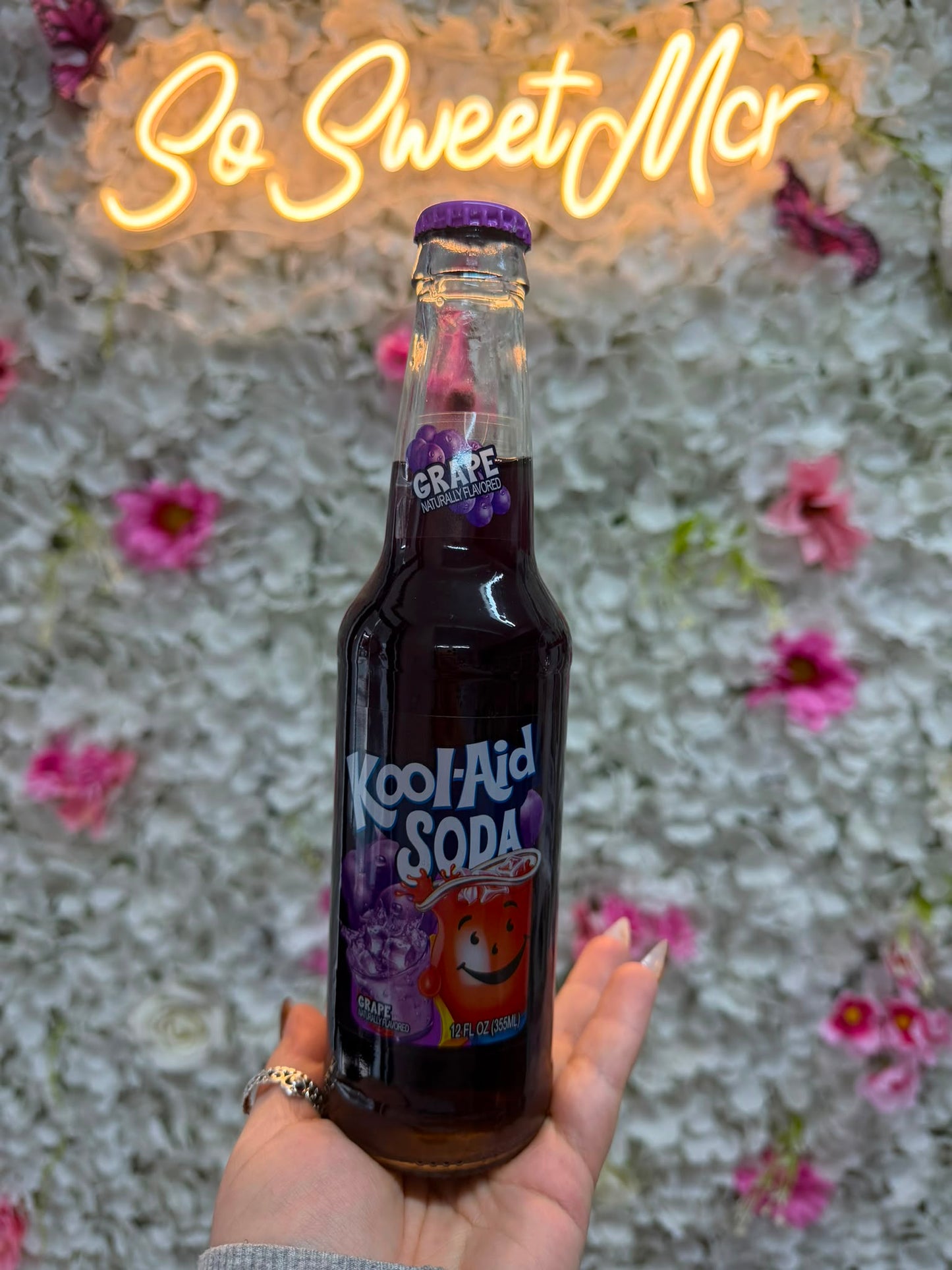 Kool-Aid - Grape Soda - 355ml Glass Bottle