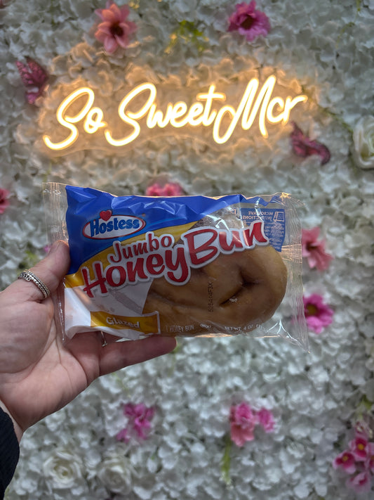Jumbo glazed honeybun