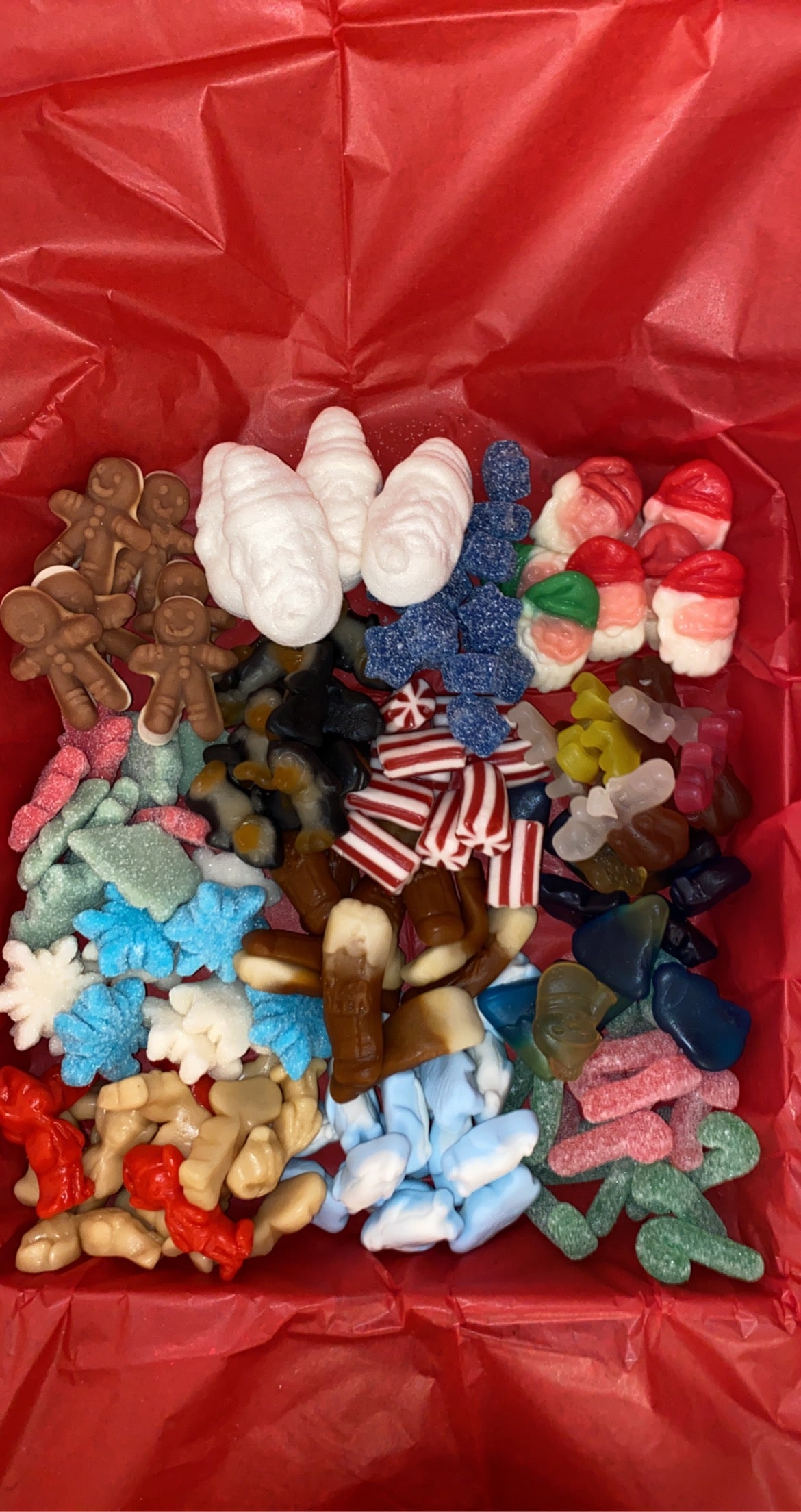 Football theme Christmas sweet box