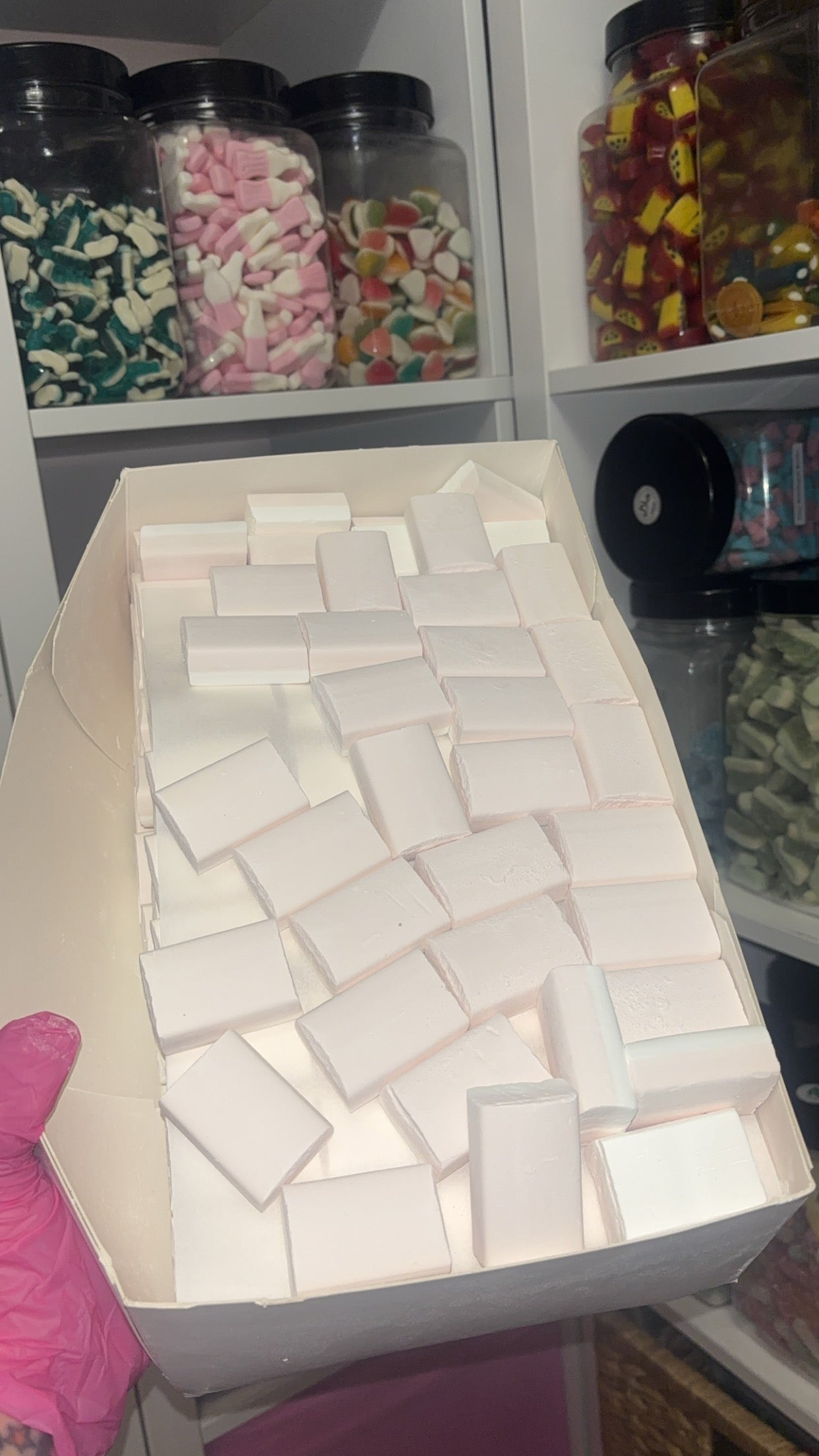Sherbert ice bricks / Haribo tochos Fresa x 10 blocks