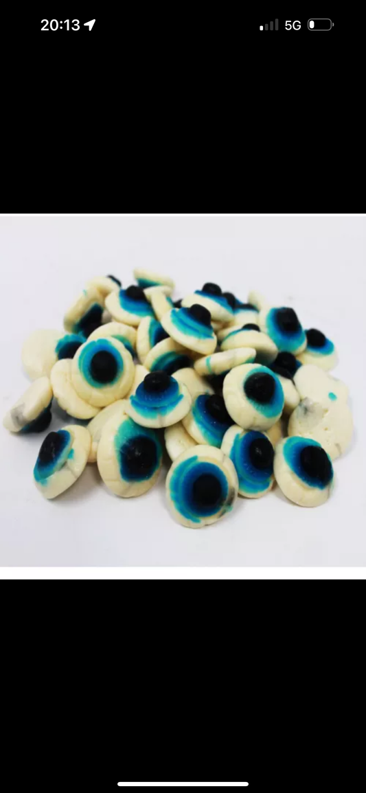 Strawberry and cream eyes 100g