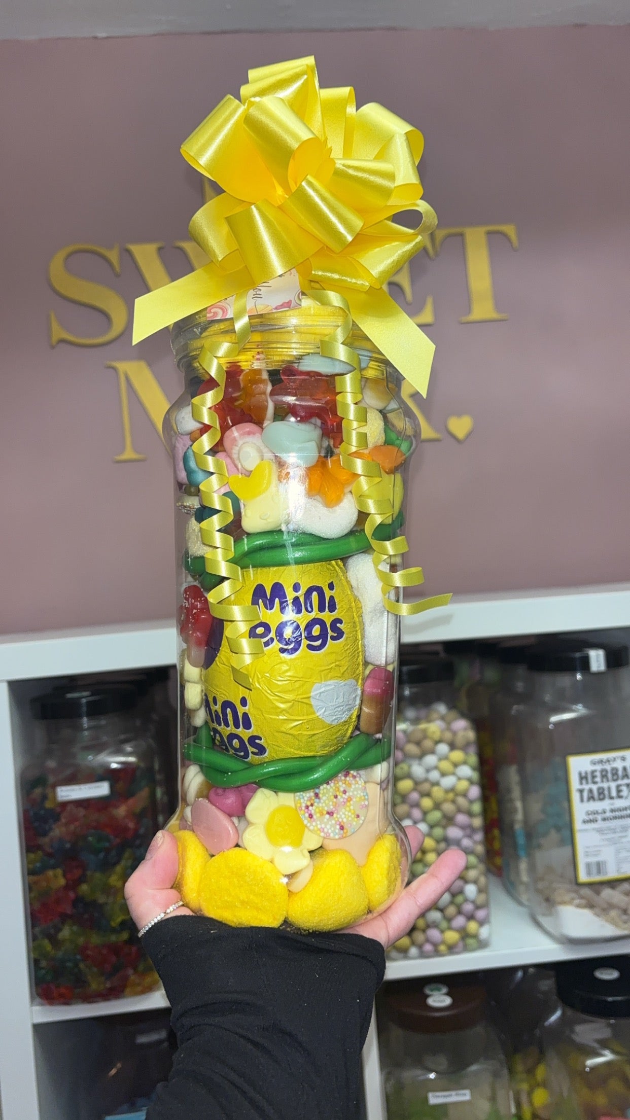 Easter Egg Sweet Jars