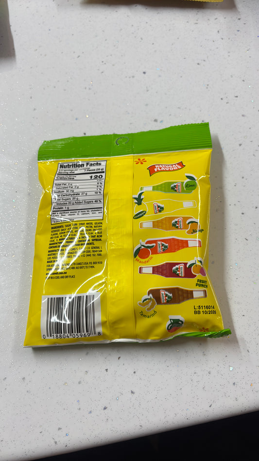 Jarritos sour gummies