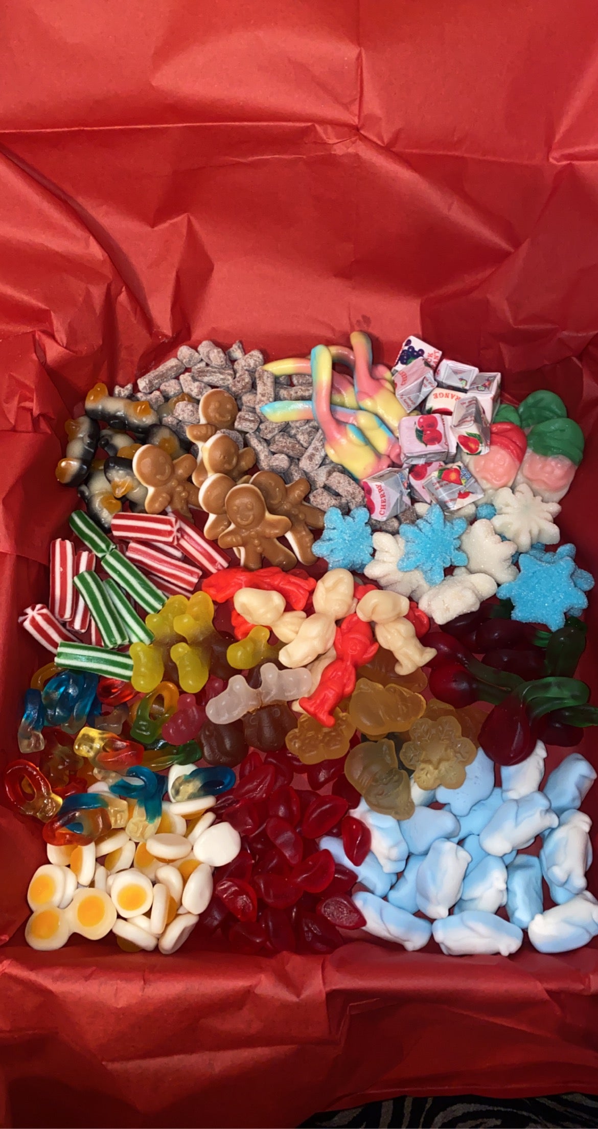 Christmas 1Kg pizza box