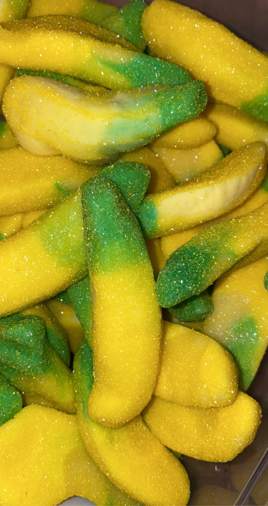 Jelly filled bananas 100g