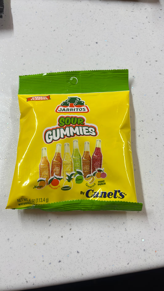 Jarritos sour gummies