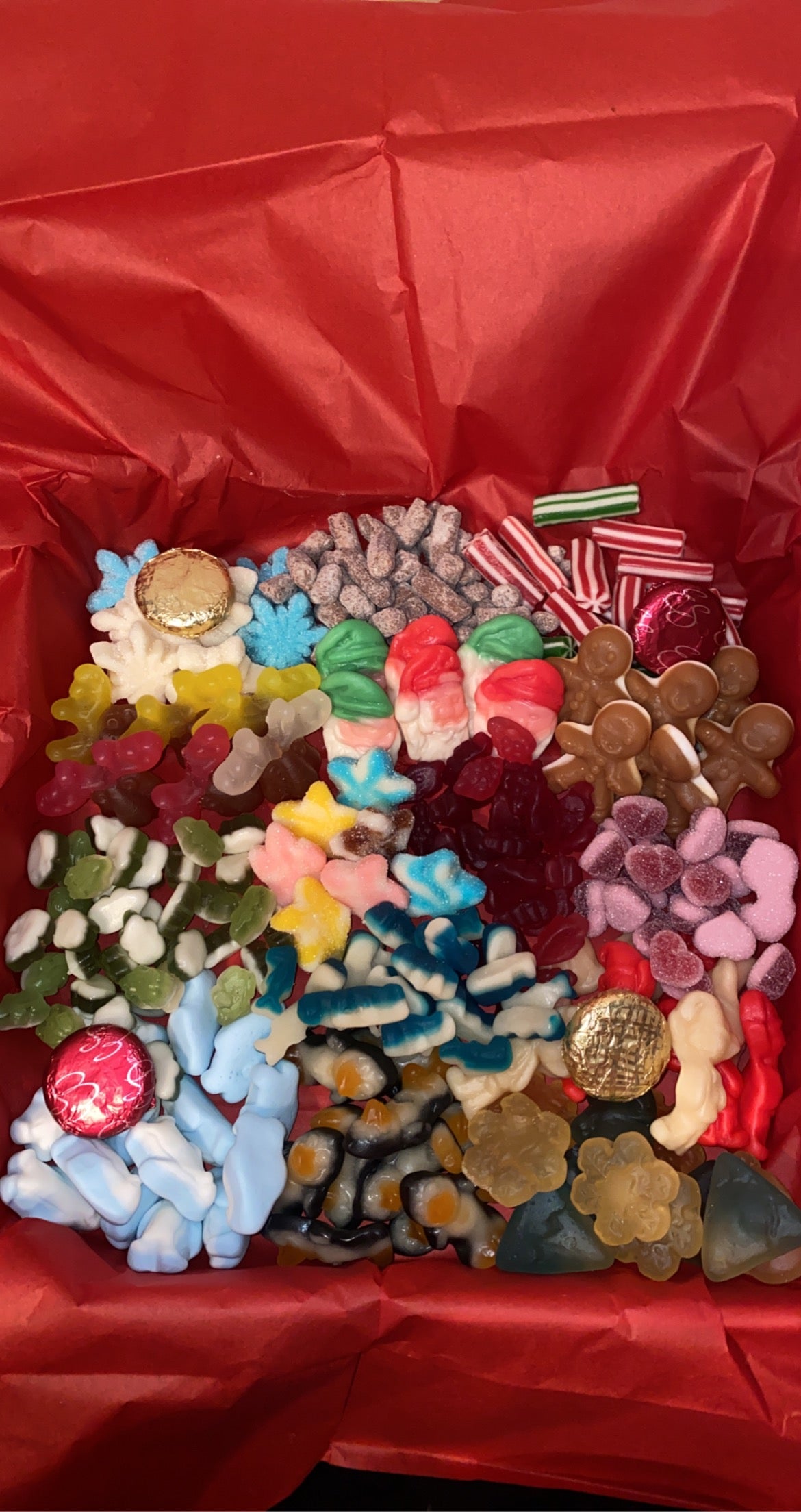 Christmas 1Kg pizza box