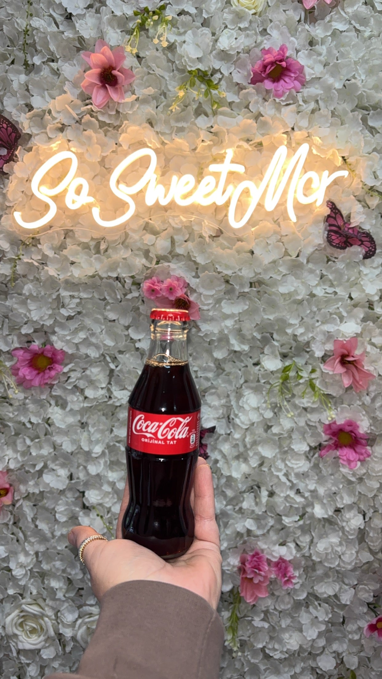 Cola glass bottle (Turkish)