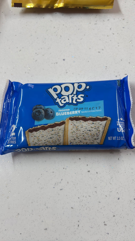 Blueberry pop tarts 2 pack