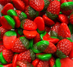 Jelly filled wild strawberry 100g