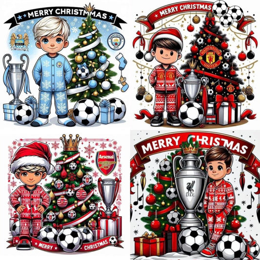 Football theme Christmas sweet box