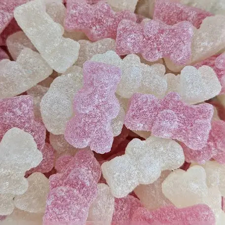 Pink and white bears 100g