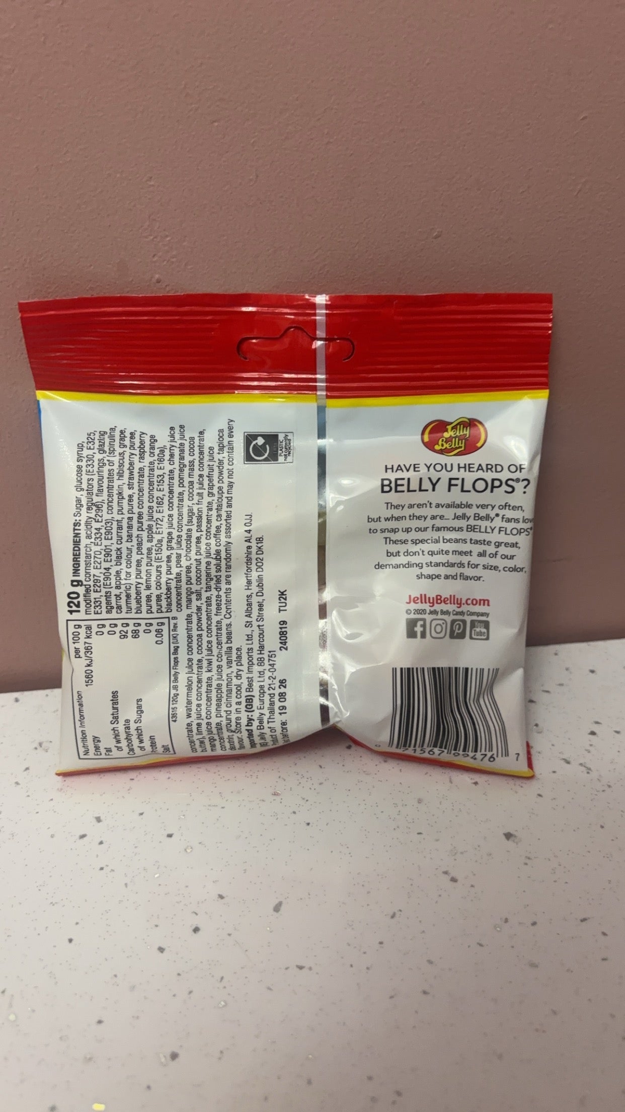 Jelly Beans Jelly belly flops 2 X 120g bags