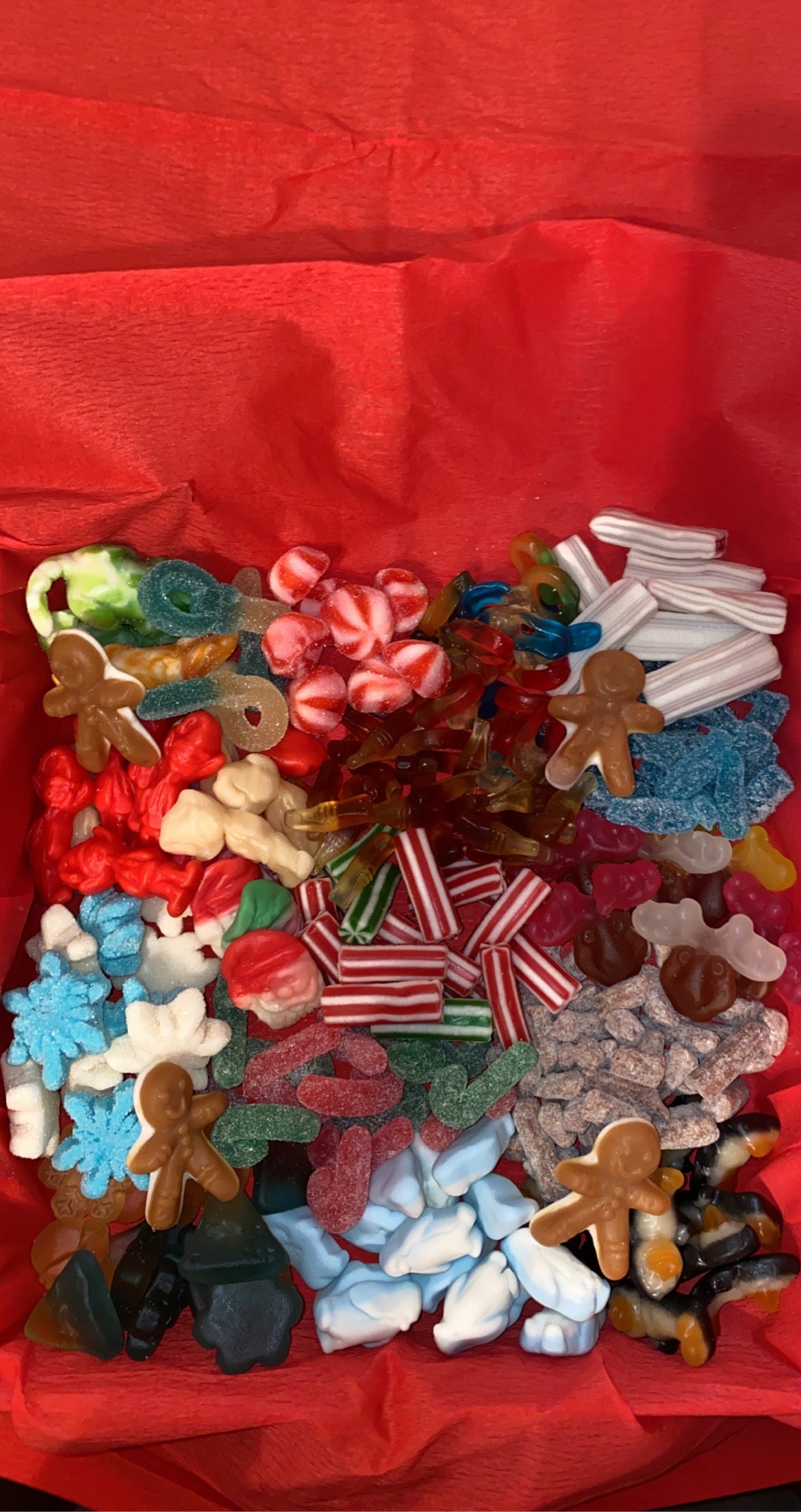 Christmas 1Kg pizza box