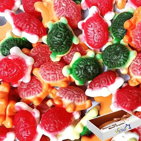 Jelly filled turtles 100g