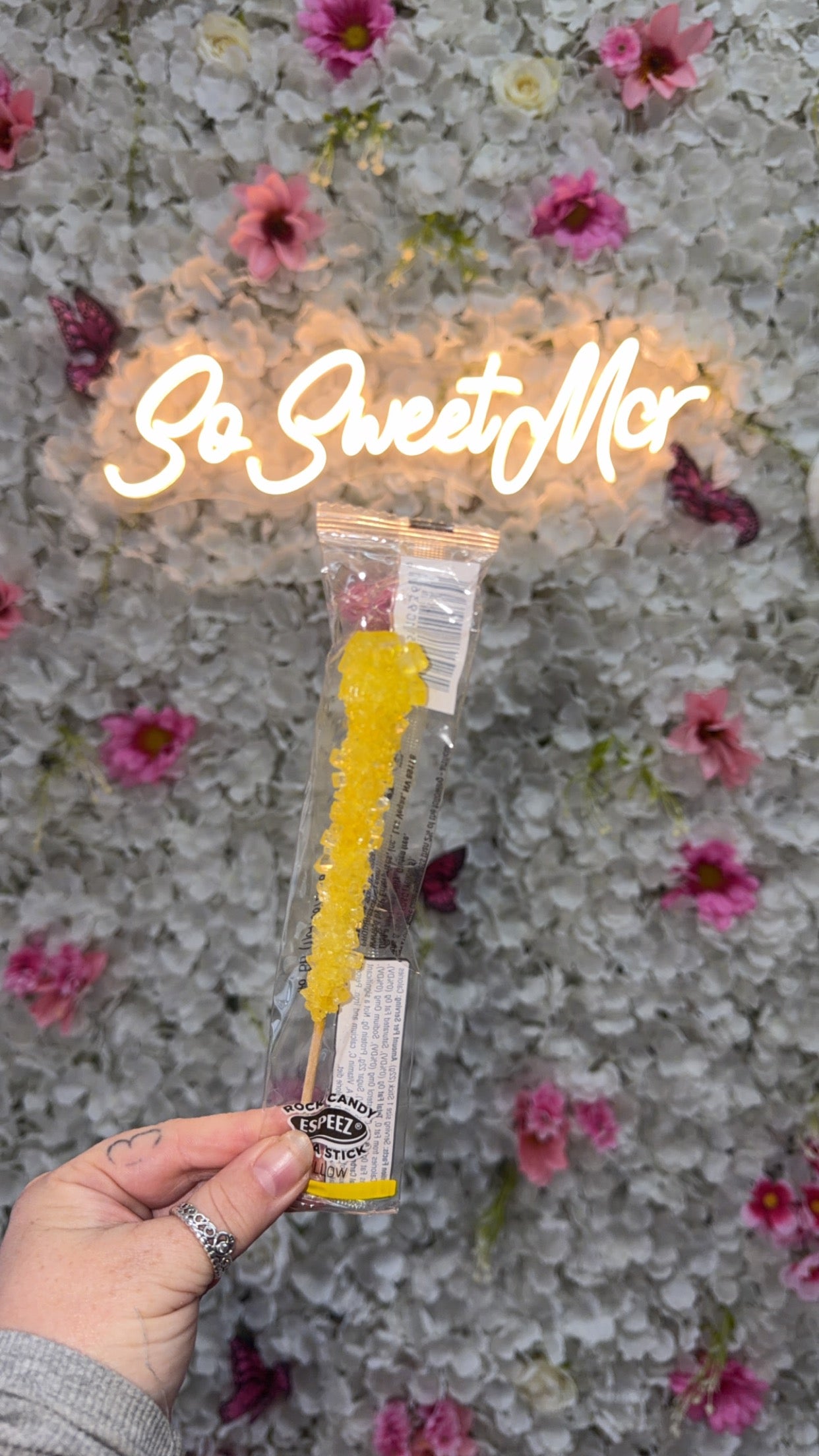 Crystal rock candy banana