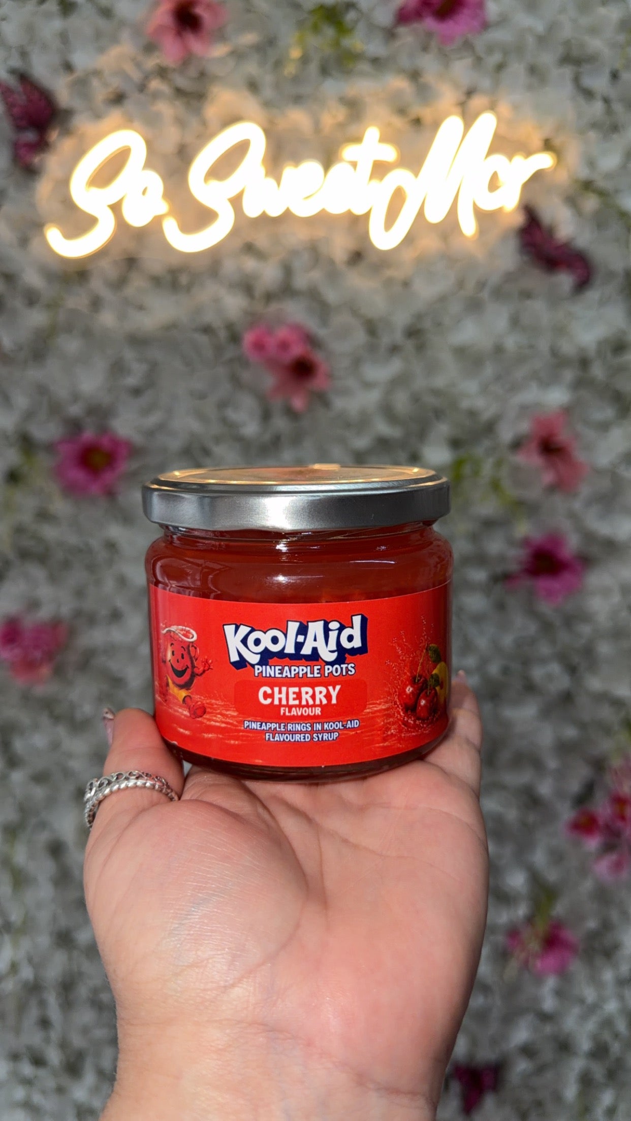 Kool aid pineapple pots - cherry